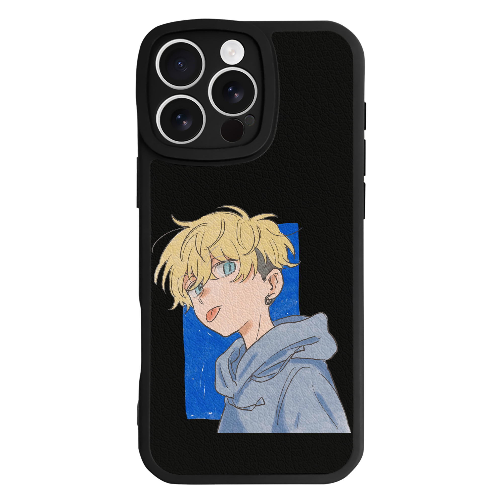 （画像用） 東京リベンジャーズ Tokyo Revengers 【iPhone 16シリーズ対応】シリコンスマホケース（レザー調） 材質：シリコン